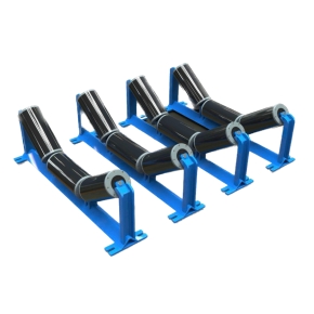 Băng tải chữ V giá đỡ 3 con lăn